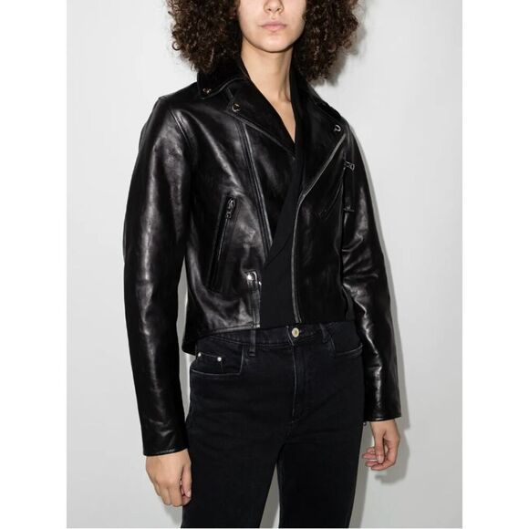 RTA Saige leather biker jacket - Size XS - NWT - Picture 1 of 8
